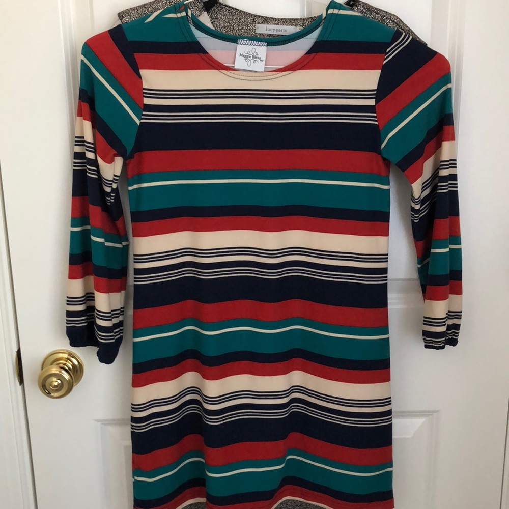 Maggie Breen too girls knit shift dress